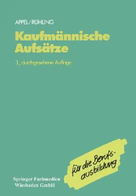 Buy Kaufmännische Aufsätze (English, Jo Appel) — BookShops.in