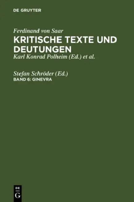 Buy Ginevra (English, Stefan Schroder) — BookShops.in