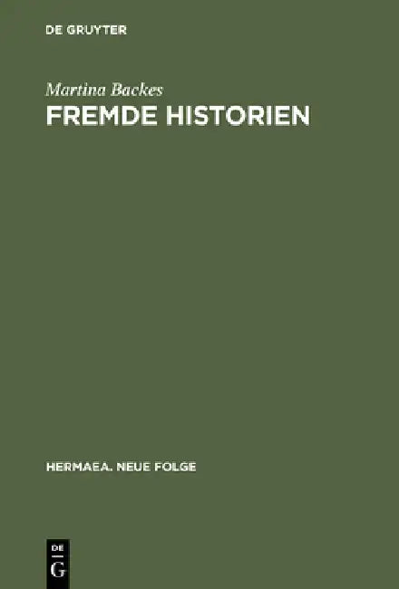 Buy Fremde Historien (English, Martina Backes) — BookShops.in