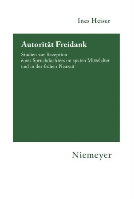 Buy Autorität Freidank (English, Ines Heiser) — BookShops.in