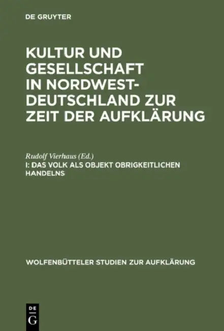 Buy Das Volk als Objekt obrigkeitlichen Handelns (English, Rudolf Vierhaus) — BookShops.in