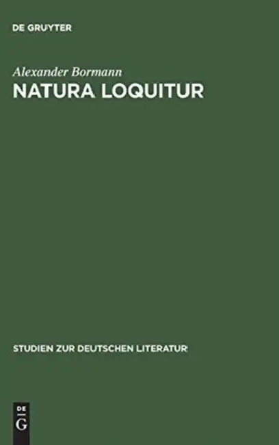 Buy Natura loquitur (English, Alexander Bormann) — BookShops.in