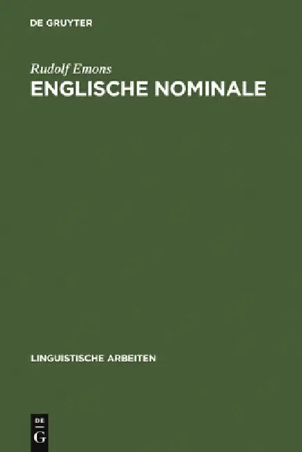 Buy Englische Nominale (English, Rudolf Emons) — BookShops.in
