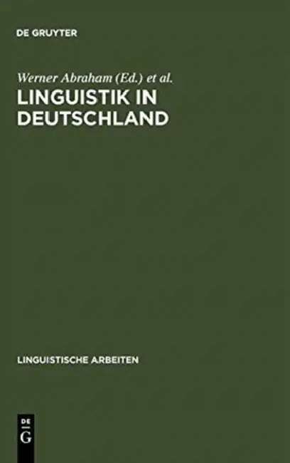 Buy Linguistik in Deutschland (English, Werner Abraham | Ritva Århammar | Linguistisches Kolloquium) — BookShops.in