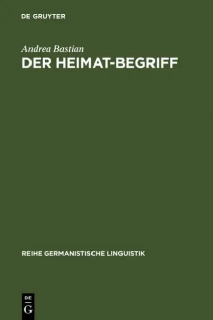 Buy Der Heimat-Begriff (English, Andrea Bastian) — BookShops.in
