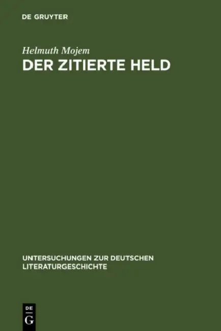 Buy Der Zitierte Held (English, Helmuth Mojem) — BookShops.in