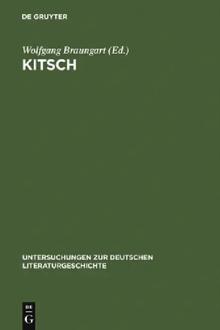 Buy Kitsch (English, Wolfgang Braungart) — BookShops.in