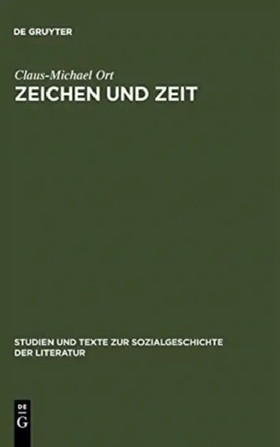 Buy Zeichen und Zeit (English, Claus-Michael Ort) — BookShops.in