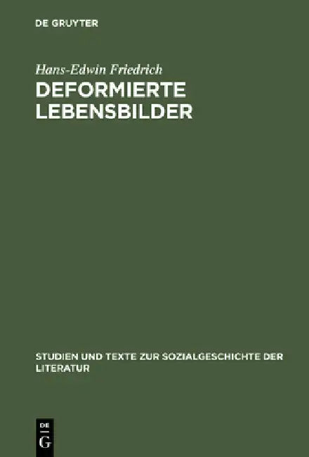 Buy Deformierte Lebensbilder (English, Hans-Edwin Friedrich) — BookShops.in