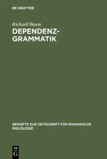 Buy Dependenzgrammatik (English, Richard Baum) — BookShops.in