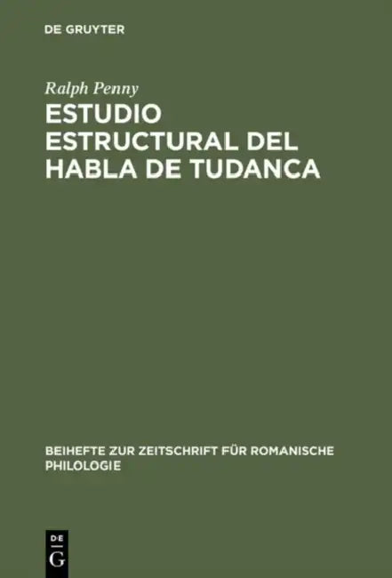 Buy Estudio estructural del habla de Tudanca (English, Ralph Penny) — BookShops.in