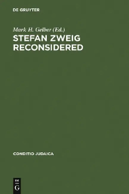 Buy Stefan Zweig Reconsidered (English, Mark H. Gelber) — BookShops.in
