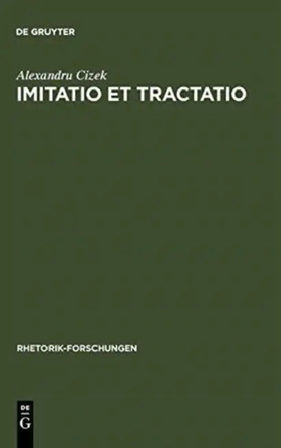 Buy Imitatio et tractatio (English, Alexandru Cizek) — BookShops.in