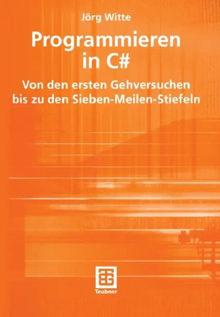 Buy Programmieren in C# (English, Jörg Witte) — BookShops.in