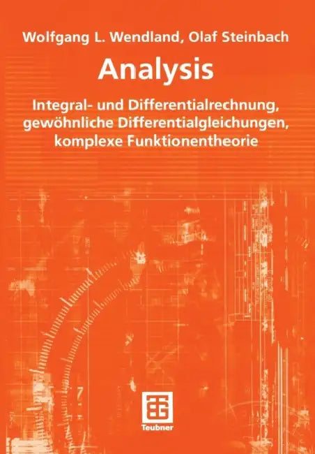 Analysis (English, Wolfgang L. Wendland | Olaf Steinbach)