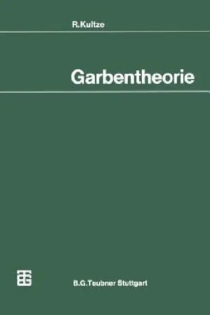 Buy Garbentheorie (English, R. Kultze) — BookShops.in