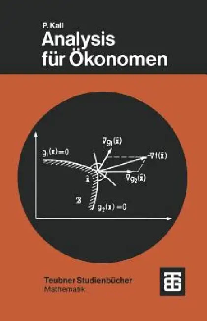 Buy Analysis Für Ökonomen (English, Peter Kall) — BookShops.in