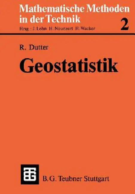 Geostatistik (English, Rudolf Dutter)