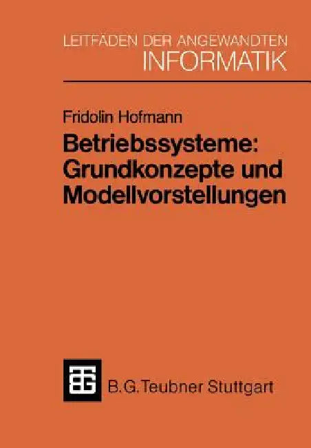 Buy Betriebssysteme (English, Fridolin Hofmann) — BookShops.in