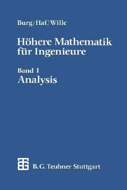 Höhere Mathematik Für Ingenieure (English, Klemens Burg | Herbert Haf | Friedrich Wille)