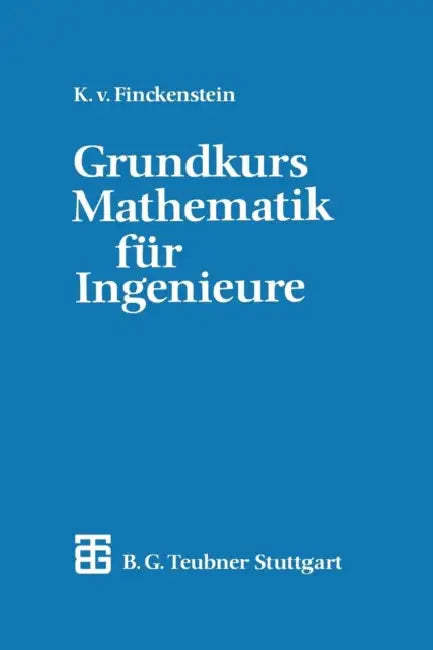 Grundkurs Mathematik Für Ingenieure (English, Karl Finckenstein)
