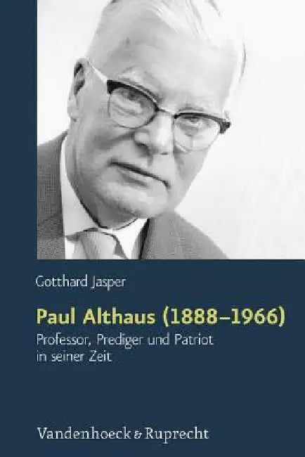 Buy Paul Althaus (1888-1966) (English, Gotthard Jasper) — BookShops.in