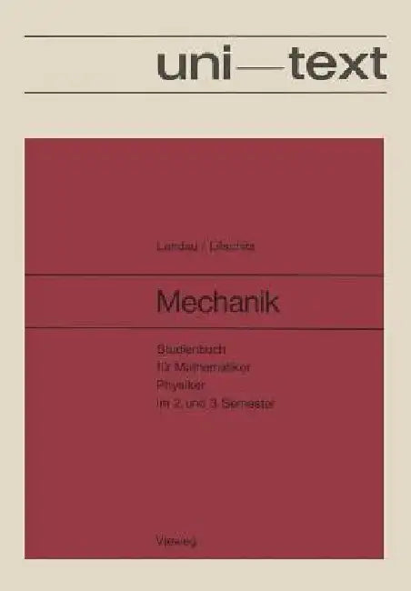 Mechanik (English, Lev D. Landau)