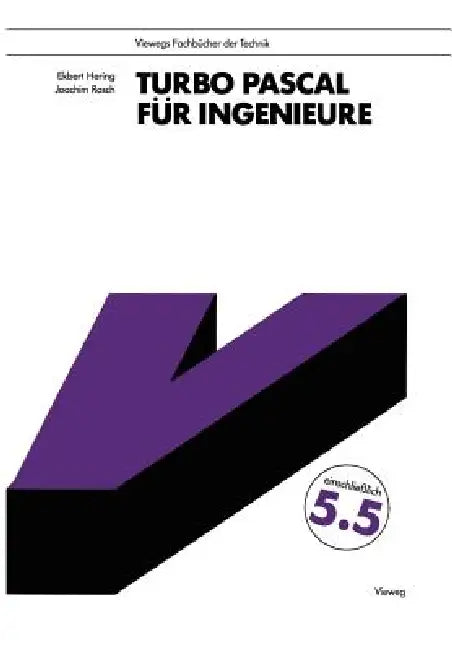 Turbo Pascal Für Ingenieure (English, Ekbert Hering)