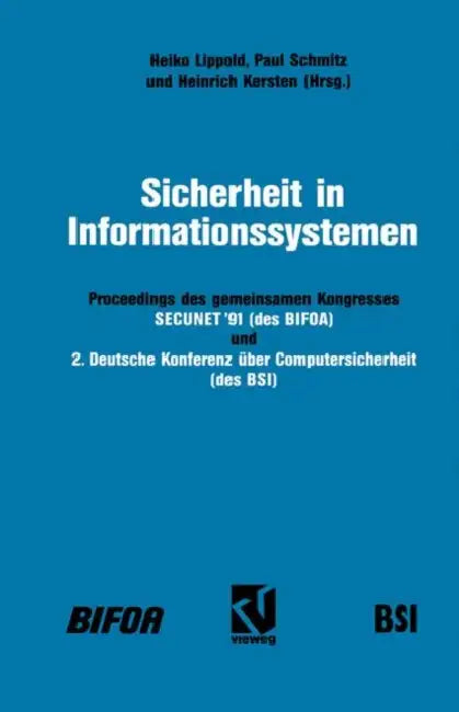 Buy Sicherheit in Informationssystemen (English, Heiko Lippold) — BookShops.in
