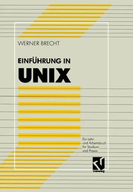 Buy Einführung in UNIX (English, Werner Brecht) — BookShops.in