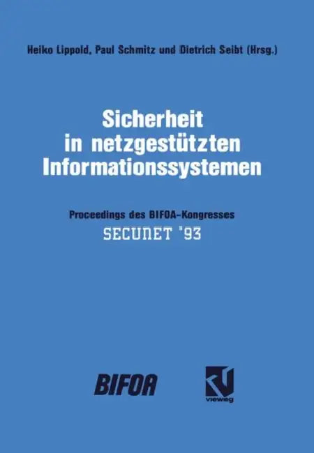 Sicherheit in Netzgestützten Informationssystemen (English, Heiko Lippold)