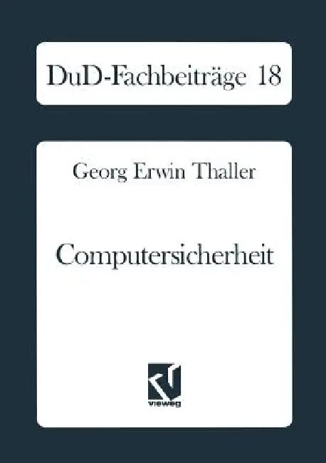 Buy Computersicherheit (English, Georg Erwin Thaller) — BookShops.in
