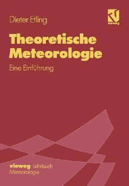 Buy Theoretische Meteorologie (English, Dieter Etling) — BookShops.in