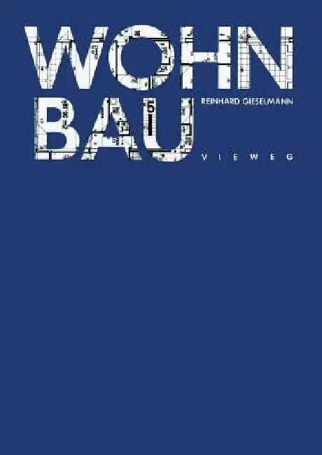 Buy Wohnbau (English, Reinhard Gieselmann) — BookShops.in