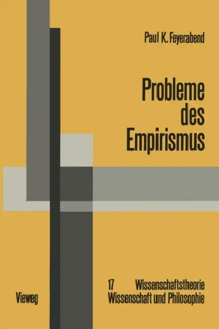 Buy Probleme Des Empirismus (English, Paul Feyerabend) — BookShops.in