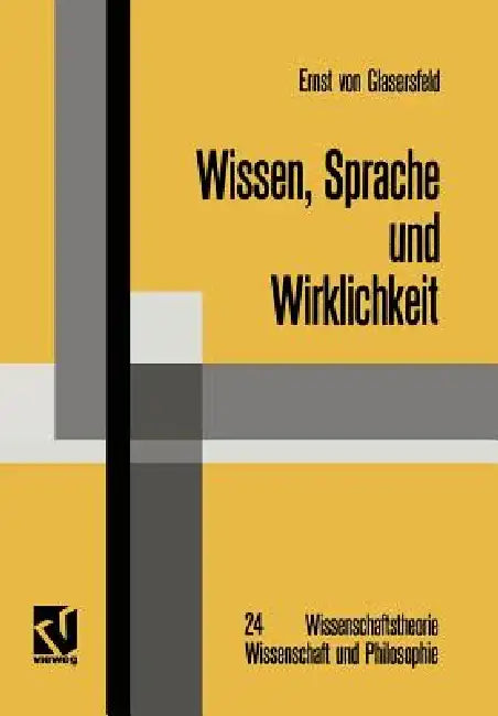 Buy Wissen, Sprache Und Wirklichkeit (English, Glasersfeld) — BookShops.in