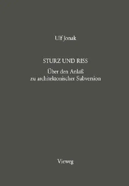 Buy Sturz Und Riss (English, Ulf Jonak) — BookShops.in