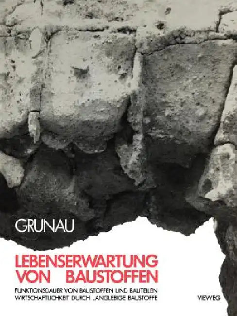 Buy Lebenserwartung Von Baustoffen (English, Edvard B. Grunau) — BookShops.in