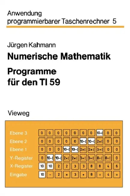 Numerische Mathematik (English, Jürgen Kahmann)