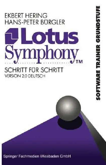 Buy Lotus Symphony Schritt Für Schritt (English, Ekbert Hering | Hans-Peter Bürgler) — BookShops.in