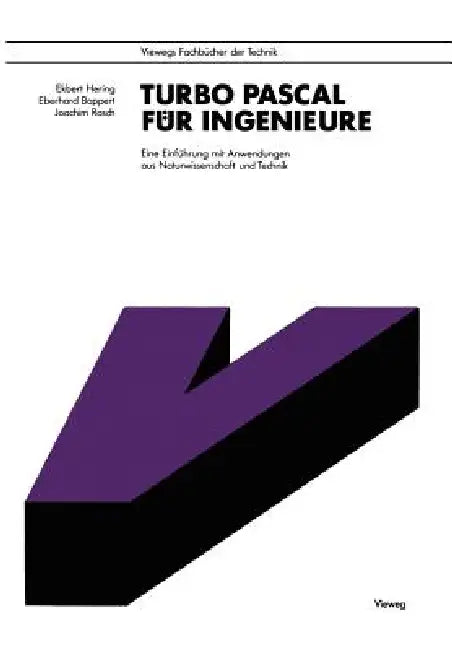 Buy Turbo-Pascal Für Ingenieure (English, Hering Ekbert) — BookShops.in