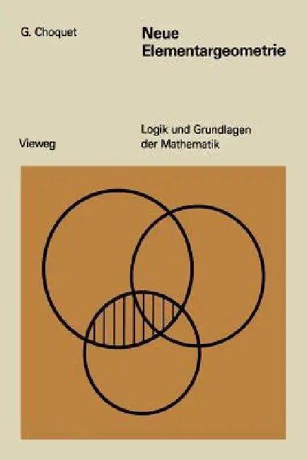 Buy Neue Elementargeometrie (English, Gustave Choquet) — BookShops.in