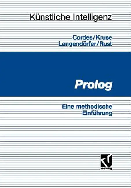 PROLOG (English, Ralf Cordes | Paul Schmitz)