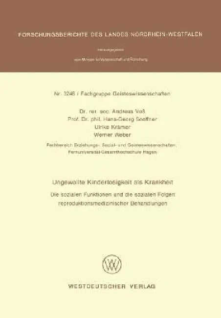 Buy Ungewollte Kinderlosigkeit ALS Krankheit (English, Andreas Voss) — BookShops.in