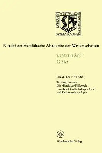 Buy Text Und Kontext (English, Ursula Peters) — BookShops.in