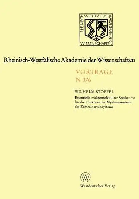 Buy Rheinisch-Westfälische Akademie Der Wissenschaften (English, Wilhelm Stoffel) — BookShops.in