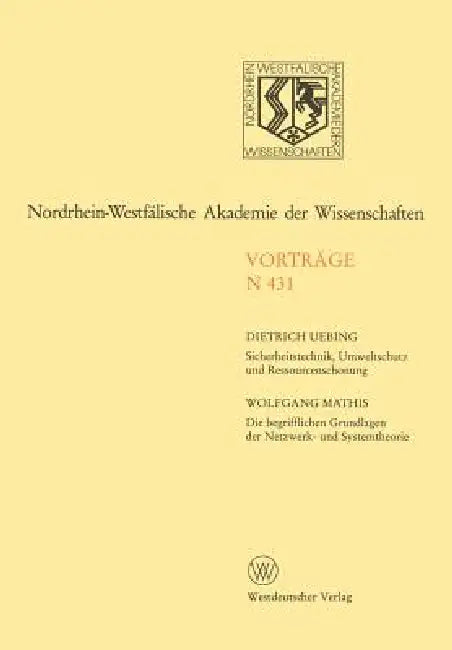 Buy Nordrhein-Westfälische Akademie Der Wissenschaften (English, Dietrich Uebing) — BookShops.in