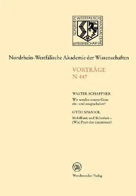 Buy Nordrhein-Westfälische Akademie Der Wissenschaften (English, Walter Schaffner) — BookShops.in