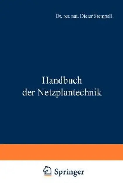 Buy Handbuch Der Netzplantechnik (English, Dieter Stempell) — BookShops.in