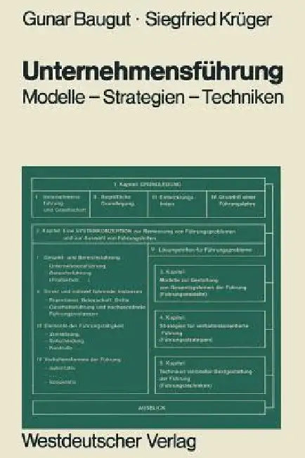 Buy Unternehmensführung (English, Gunar Baugut | Siegfried Krüger) — BookShops.in